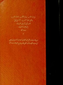 The Treasury Of Literature And The Purpose Of God And Its Margin Letters Of Badi Al-zaman Al-hamadhani