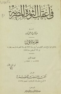 In The Wake Of The Egyptian Revolution V1-3
