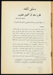 منطق اللغة