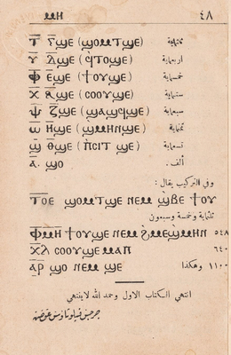 Coptic Language