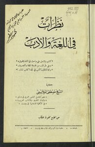 Reflections On Language And Literature