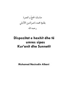 Dispozitat E Haxhit كتاب اسلامي مترجم اللغة الالبانية الالبانيه الألبانية