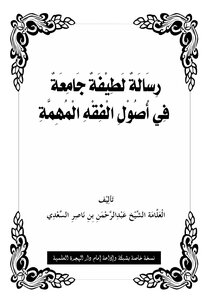 A Nice Comprehensive Message On The Important Principles Of Jurisprudence