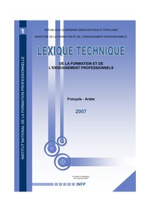 Dictionary Of Technical Terms For Vocational Training