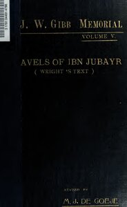 رحلة ابن جبير الأندلسي مطبعة برايل عام 1907 1436