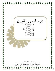 Studying The Surahs Of The Qur’an - Part One