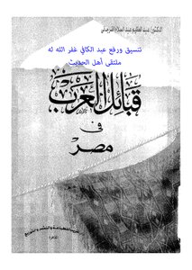 Arab Tribes In Egypt