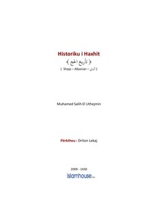 Fatwas Fatwas Islamic Fatwas With Translation Albanian Albanian Translator Historiku I Haxhit