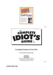 تعلم الالمانية بدون معلم
