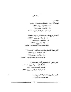 الأعمال الكاملة لأدونيس