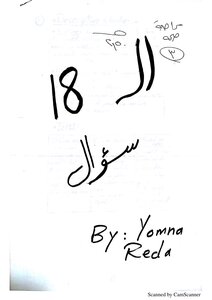 18 Yemeni Questions