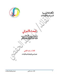 البحث الإجرائي رشيد الحفصي