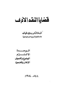 Literary Criticism Issues