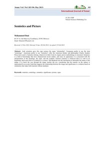 On The Nature Of Semiotics And Image