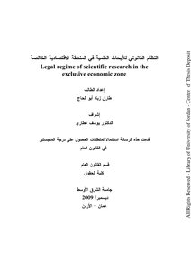 Microsoft Word - Legal System For Scientific Research In The Exclusive Economic Zone