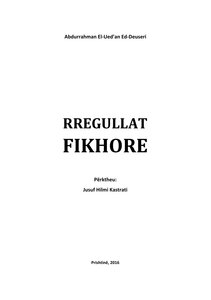 Rregullat Fikhore Publik كتاب اسلامي مترجم اللغة الالبانية الالبانيه الألبانية