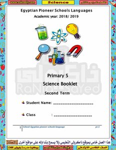 Science 5 Primary Term 2 Note 3