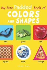 كتابي الأول المبطن للألوان والأشكال: كتب تعليمية مبطنة للأطفال (م ...