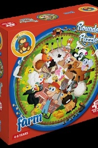 Rounded Puzzle - Farm