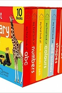My First Library: Boxset Of 10 Board Books For Kids