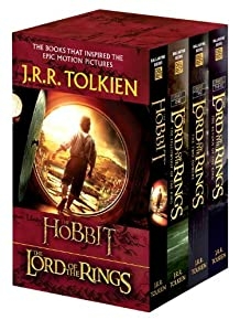 J.r.r. Tolkien 4-book Boxed Set: The Hobbit And The Lord Of The Rings (movie Tie-in): The Hobbit, The Fellowship Of The Ring, The Two Towers, The Return Of The King