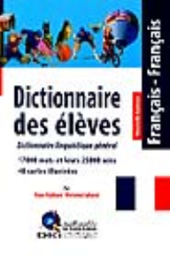 Student dictionary [french/french] two colors