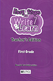 Easy Write & Learn 1 Teachers Edition First Grade