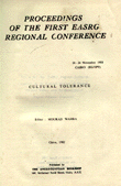 Proceedings Of The First Easrg Regional Conference