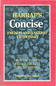 الوجيز، قاموس فرنسي - إنكليزي وإنكليزي - فرنسي Harraps Concise French and English Dictionary