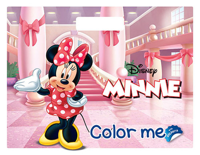 Minnie Color me… with stickers