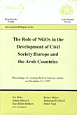 The Role Of Ngos In The Development Of Civil Society: Europe And The Arab Countries