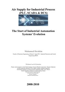 The Start of Industrial Automation Systems' Evolution