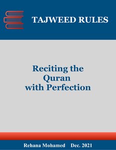 Tajweed Rules - Reciting the Quran with Perfection