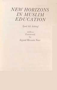 NEW HORIZONS IN MUSLIM EDUCATION