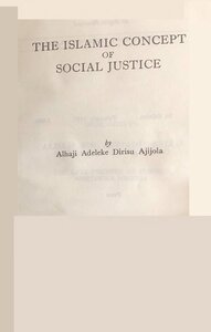 THE ISLAMIC CONCEPT OF social justice