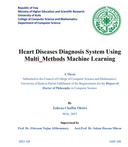 Heart Diseases Diagnosis System Using Multi_Methods Machine Learning