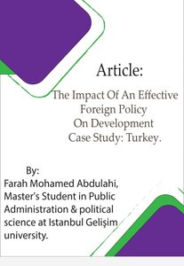 The impact of an effective foreign policy on development