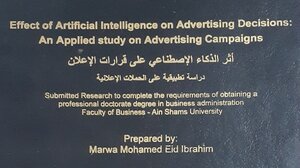 Effect Of Artificial Intelligence On Advertising Decisions An: Applied Study On Advertising Campaigns