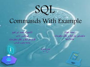 SQL Commands With Exampls