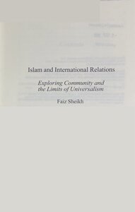 Islam and International Relations