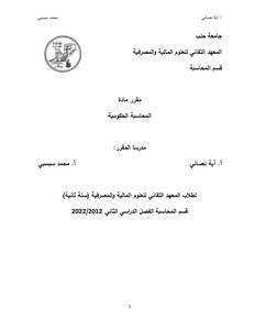 محاسبة حكومية