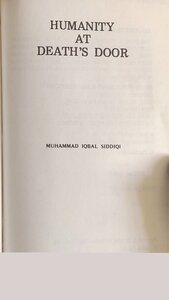 HUMANITY AT DEATH’S DOOR