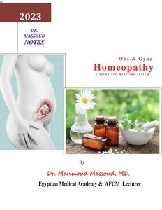 8. Obs & Gyna Homoeopathy Dr.Massoud Notes