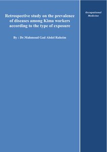 Retrospective study on the prevalence of  diseasis between kima workers according to type of exposure
