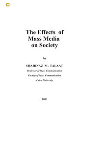 017 تأثيرات الإعلام على المجتمع باللغة الانجليزية The Effects Of Mass Media On Society