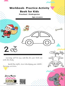 كتاب انشطة وتمارين اﻷطفال - Workbook Practice Activity Book