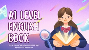 A1 English Level book ( for beginners )