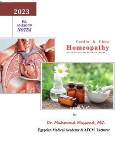 4. Cardio & Chest Homeopathy Dr.Massoud Notes
