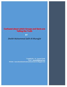 Confused about which Groups and Sects are Telling the Truth