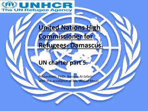 The Charter Of The United Nations - Part Vi - In English